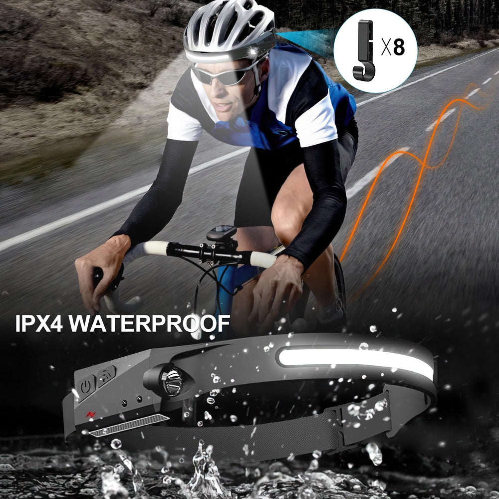 Lytoybe headlamp six modes for different activities and conditions.