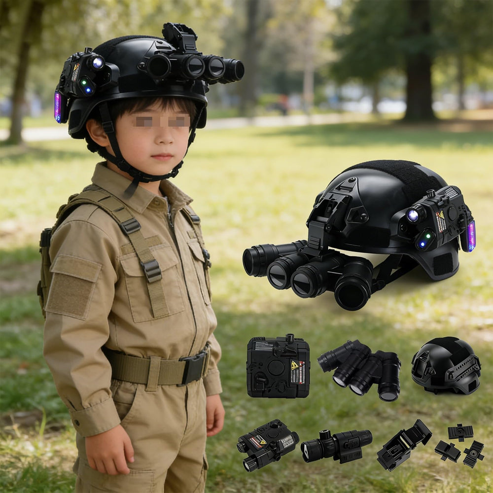LZAQHMT helmet flashlight mount provides hands-free light for night games.