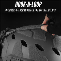 LZAQHMT NVG lanyard multi-angle wearing supports different helmets for stability.
