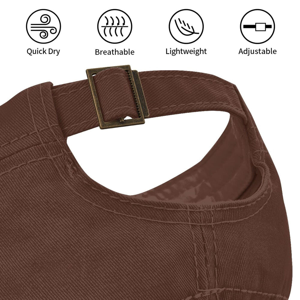 Lzihkst adjustable 56-59cm cap back view secure fit