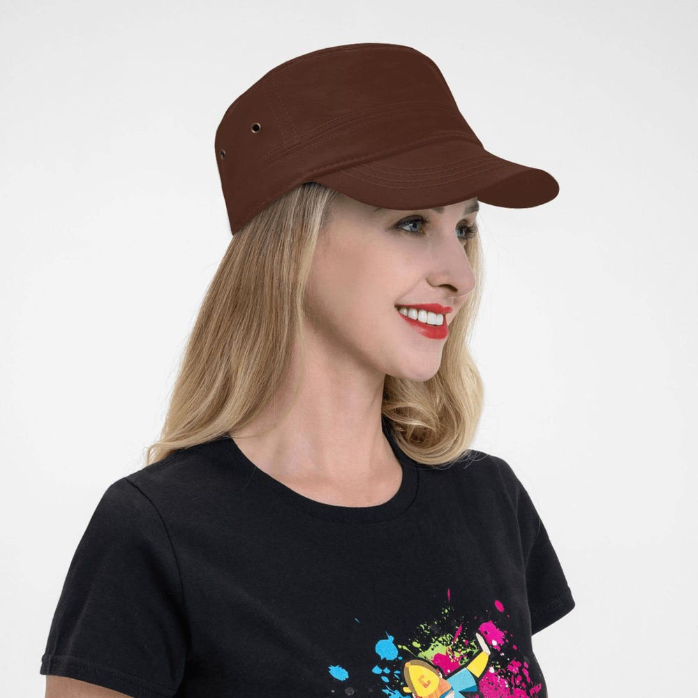 Lzihkst cadet cotton cap front view casual comfort