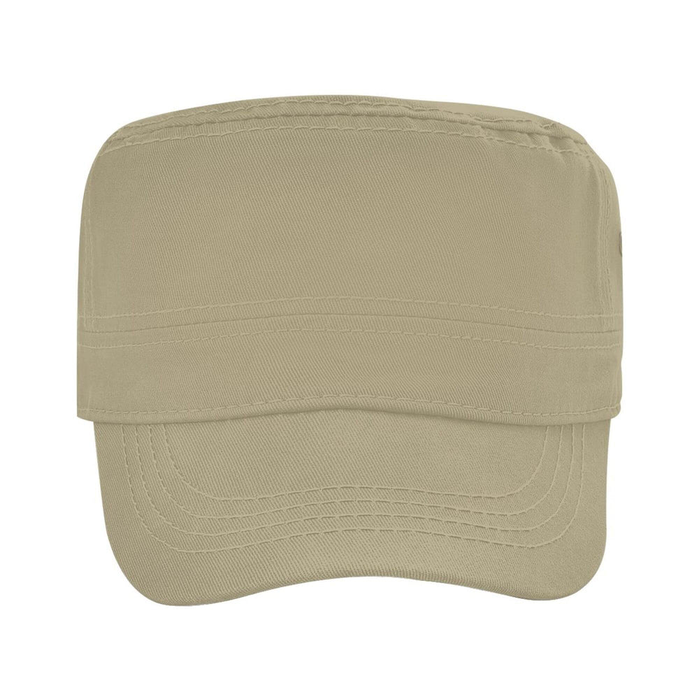 Lzihkst Casual Khaki Army Cap on golf course demonstrating versatility