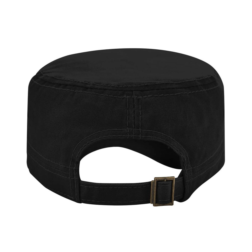 Lzihkst Trendy Black Cadet Cap easy to wash and maintain for busy days.