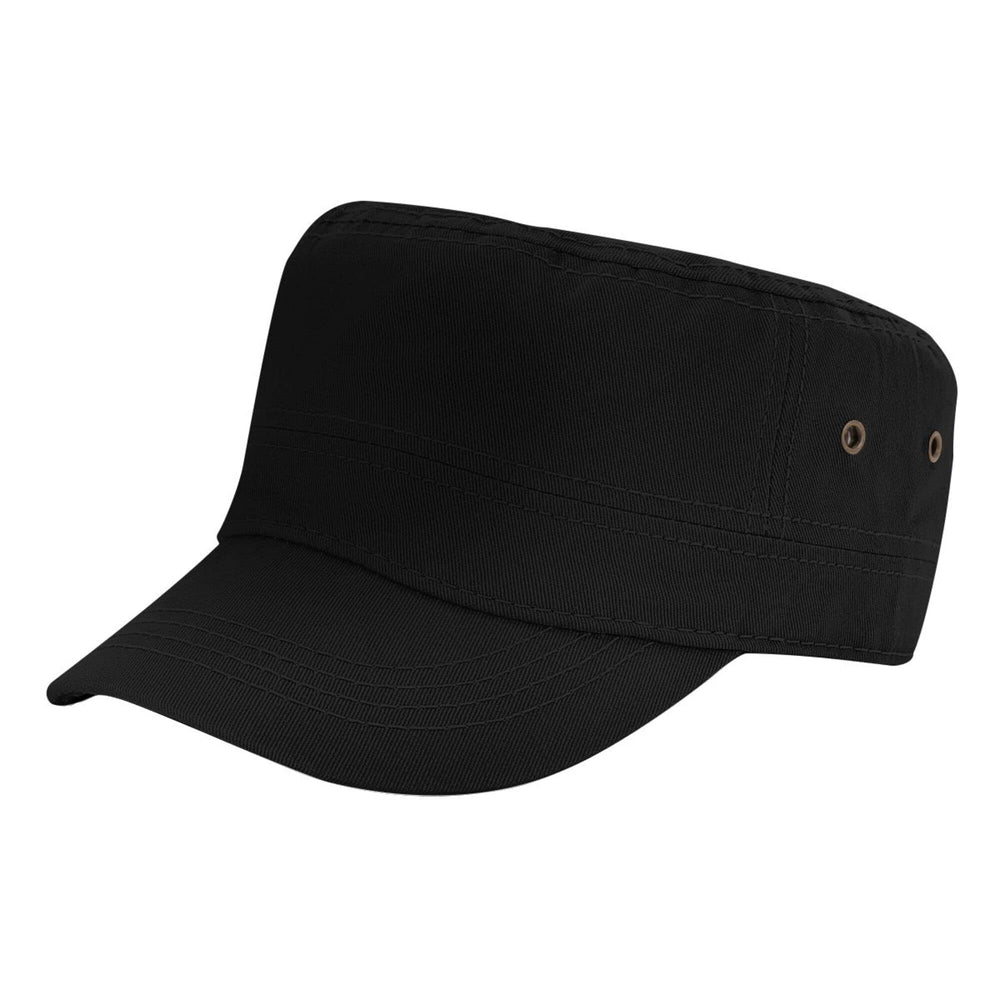 Lzihkst Trendy Black Cadet Cap worn by model for everyday outdoor versatility.