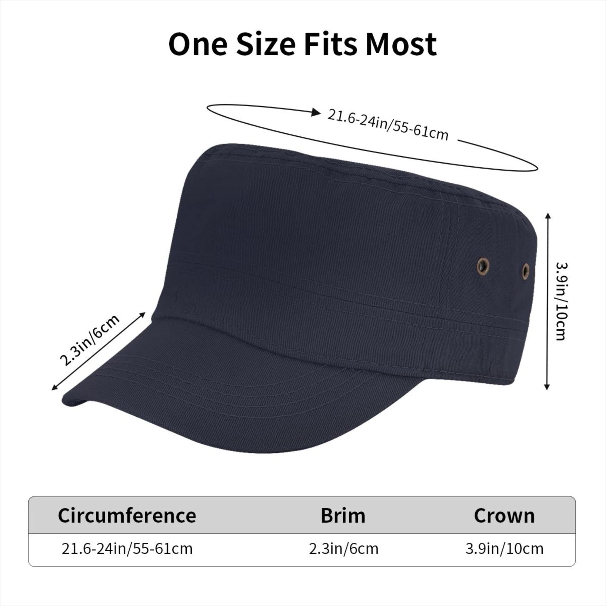 Lzihkst unisex hat fits men and women with adjustable sizing.
