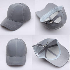 Adjustable strap and back of LZLRUN reflective hat
