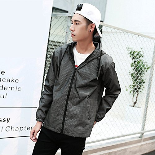 LZLRUN day to night contrast jacket pairs with casual outfits