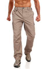Lzzidou tactical cargo pants eight pockets organized gear for work or hiking efficiency.