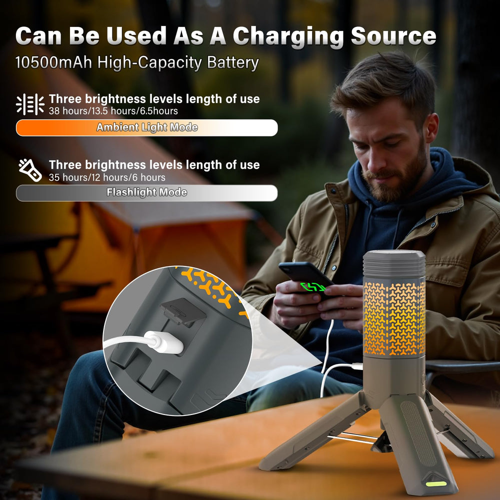 M KARMATER camping light folded compact for backpacking and car trips.