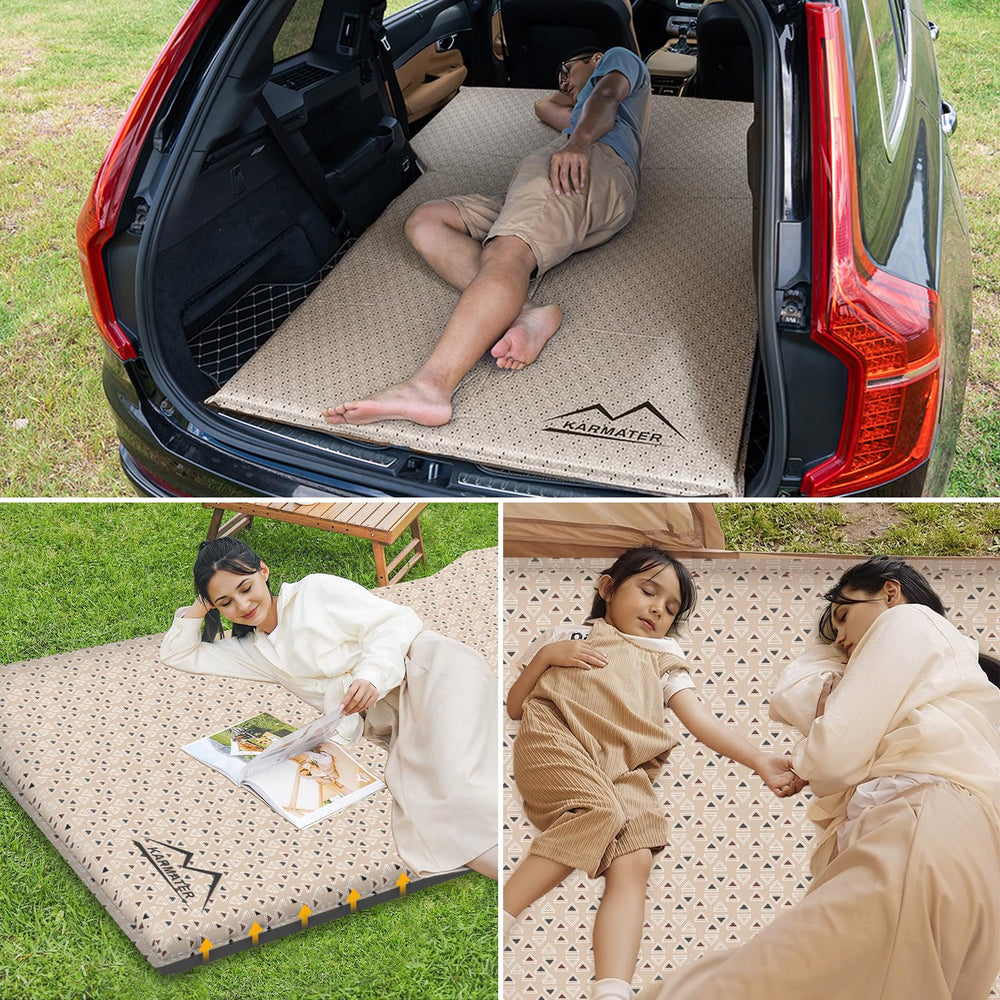 M KARMATER two-person SUV camping mat built for durability and comfort.