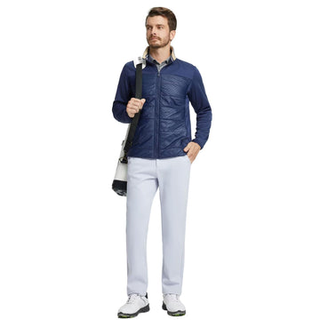 M MAELREG golf pants pocket layout highlighted for secure storage on hikes.