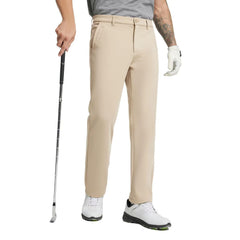 M MAELREG men's golf pants with brushed-insulated finish for warm winter comfort on the course.