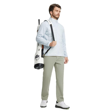 M MAELREG men's golf pants waistband trim demonstrates refined casual styling.