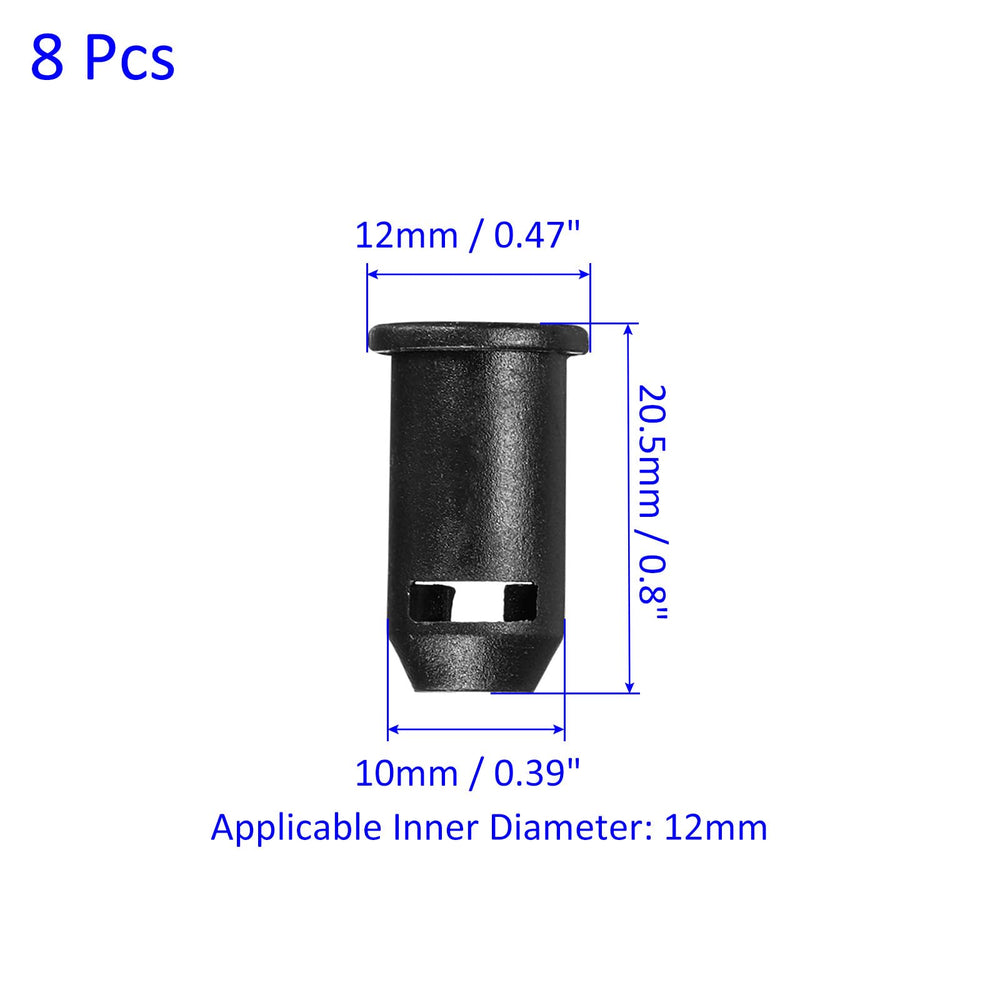 M METERXITY 8-pack packaging shows compatibility with 12mm and 13mm tubing