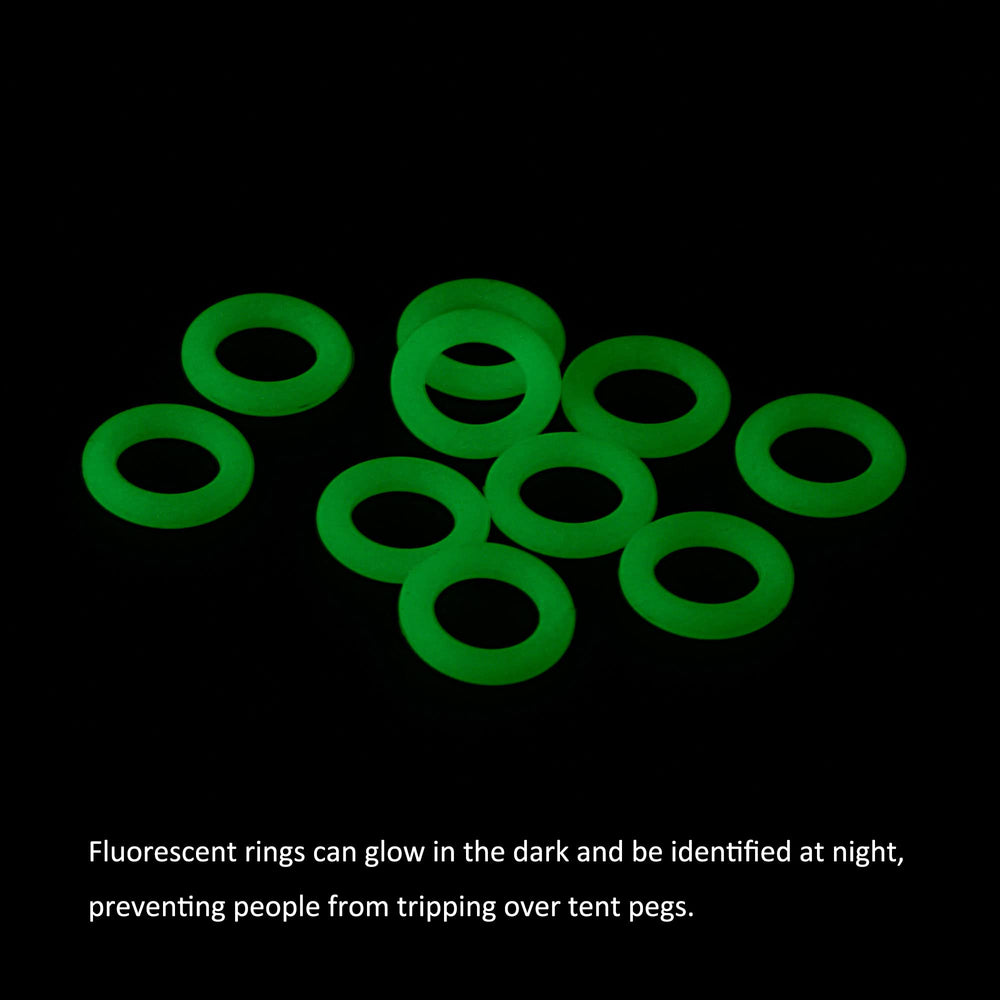 M METERXITY tent stake rings resist corrosion and resist wear on trips