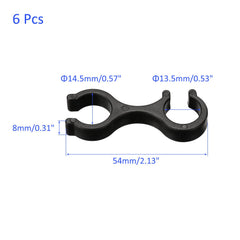 M METERXITY engineering plastic clips are lightweight and durable