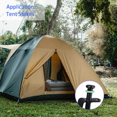 M METERXITY glowing ring improves tent peg location at night for safer campsite
