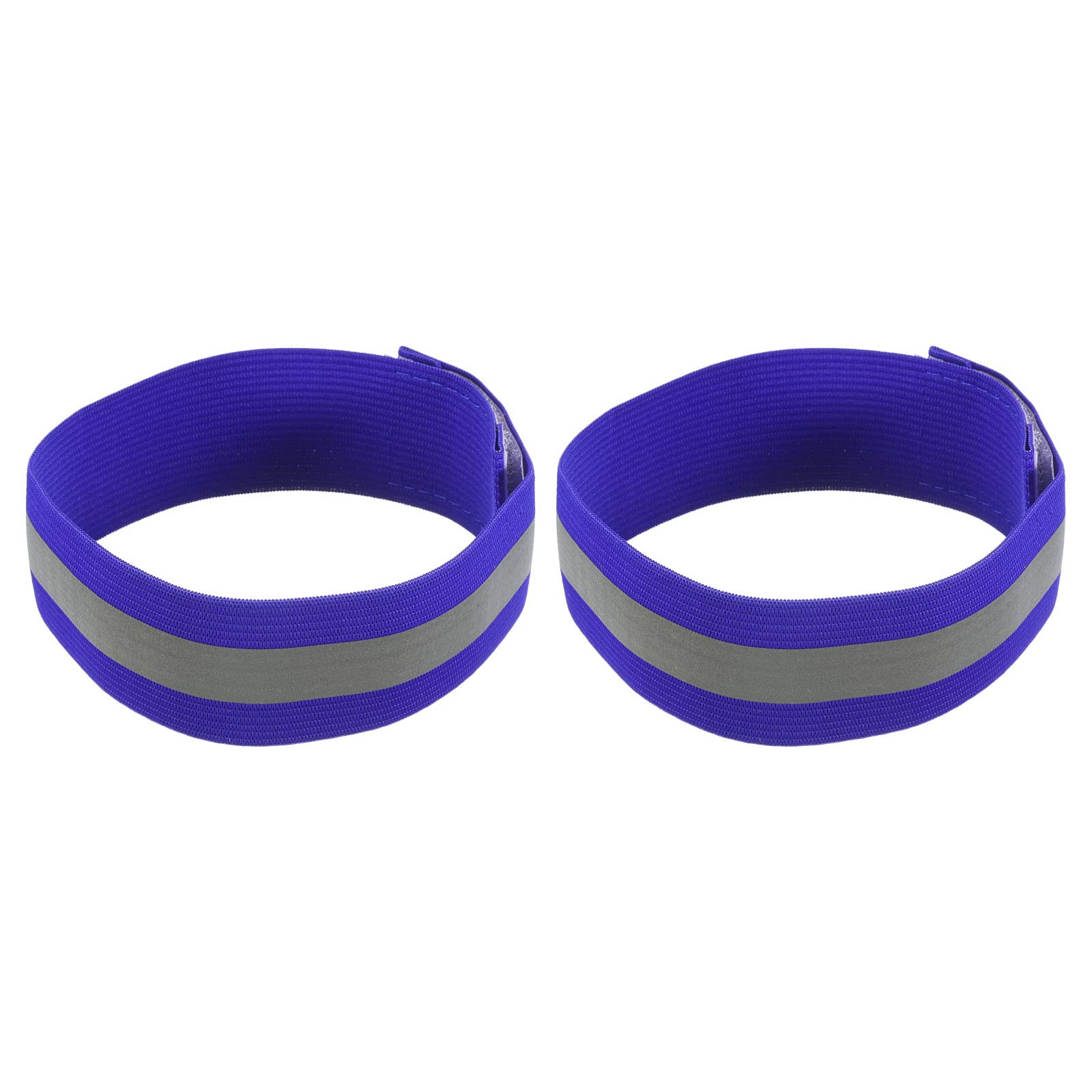 M METERXITY reflective band worn on the wrist for night visibility during runs.