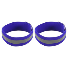 M METERXITY reflective band worn on the wrist for night visibility during runs.