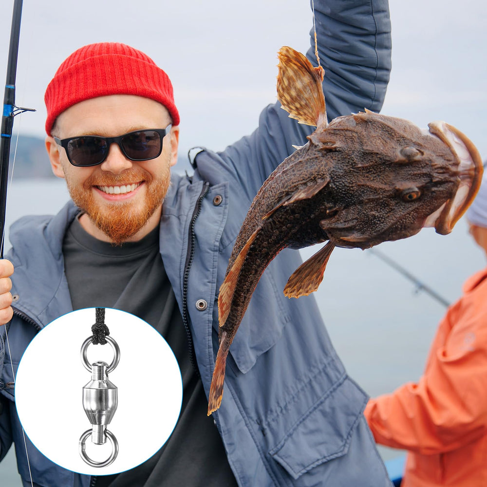 M METERXITY swivels suitable for saltwater and freshwater fishing environments.