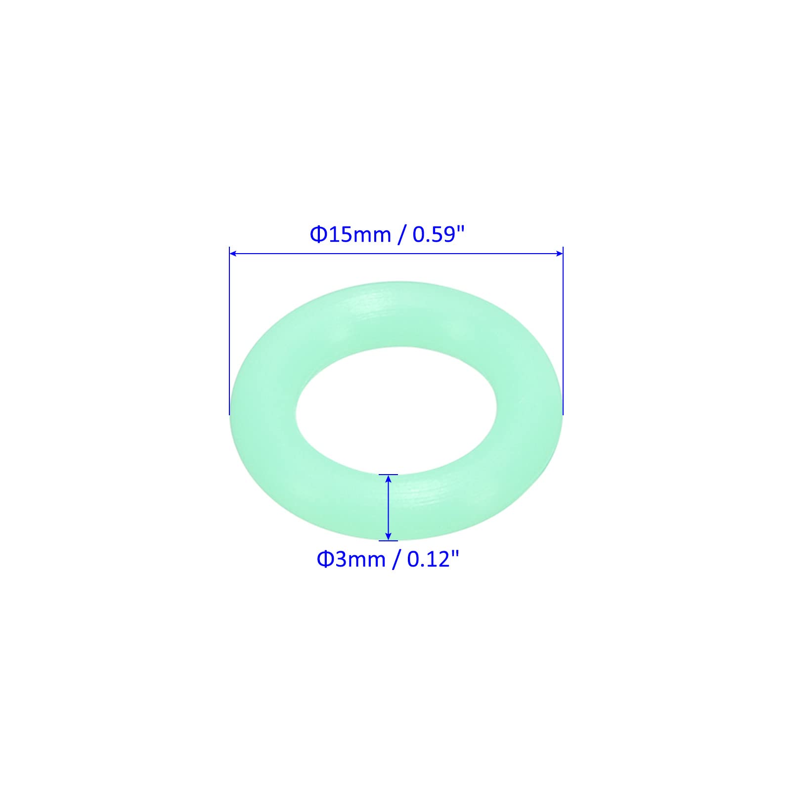 M METERXITY silicone o-rings are lightweight and durable for portable camping gear