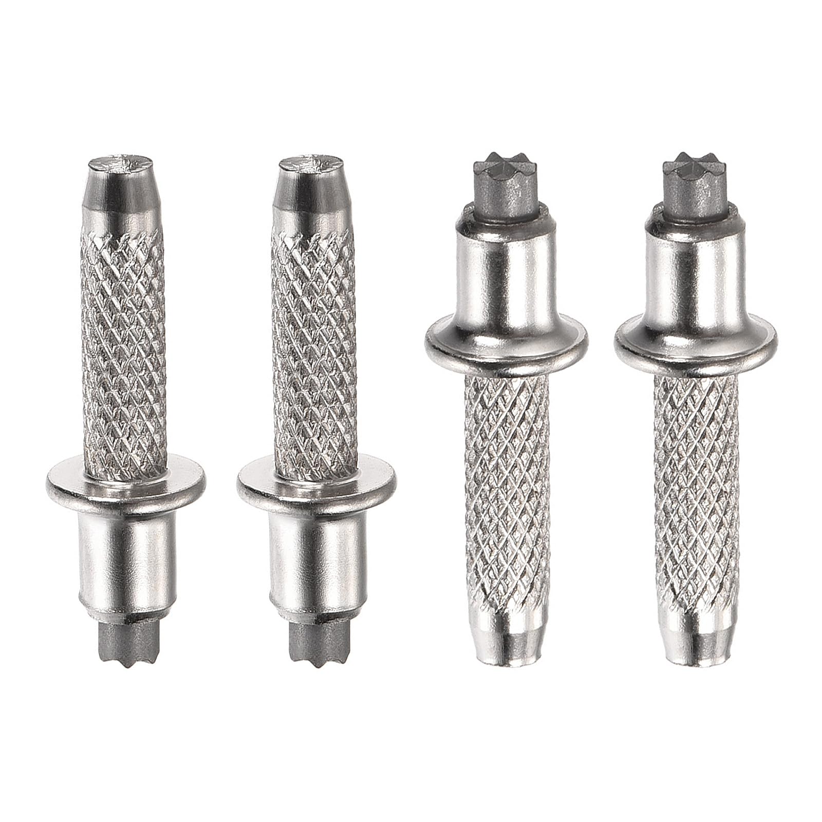 M METERXITY trekking pole tips 10mm-32mm silver pack deliver stable grip on rough terrain.