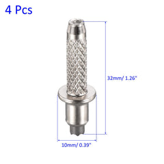 M METERXITY aluminum alloy trekking pole tips offer durability and rust resistance.