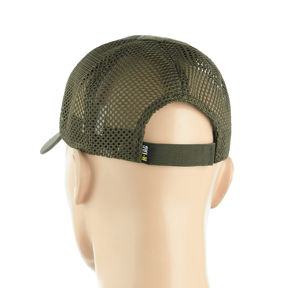 M-Tac Mesh Operator Hat Black front view