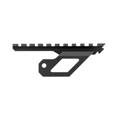 M-14/M1A Scope Mount V2 top view with 4.5 inches of rail space for optics.
