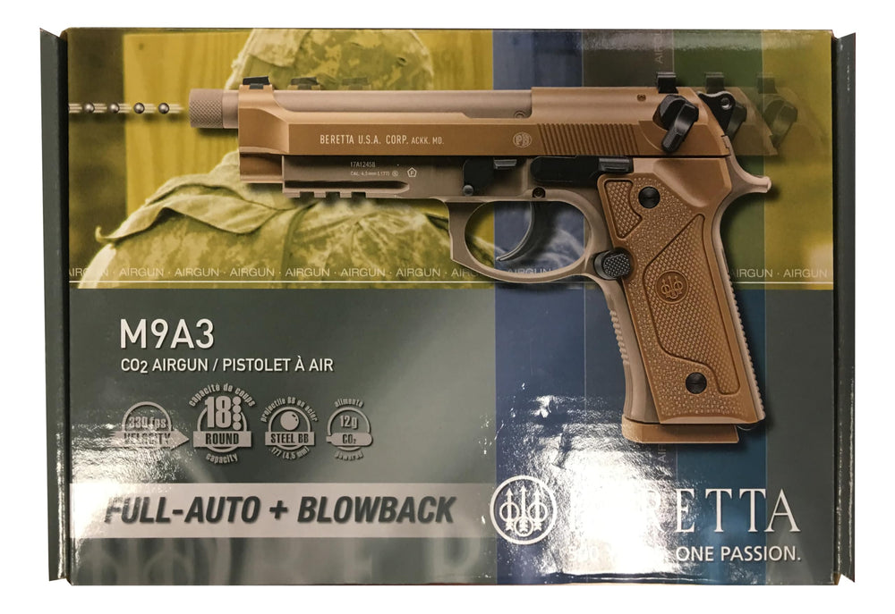 12-gram CO2 cartridge powering the BB pistol (CO2 not included)