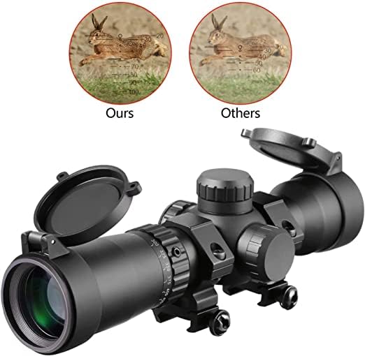 MA3TY crossbow scope at 1.5-5x magnification suitable for varying distances