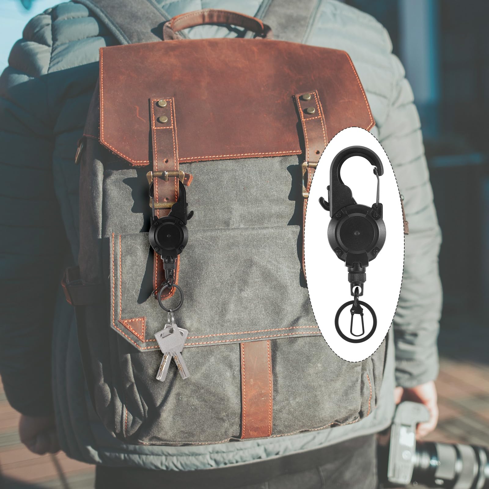 Outdoor-ready retractable tool for fishing, hiking and travel
