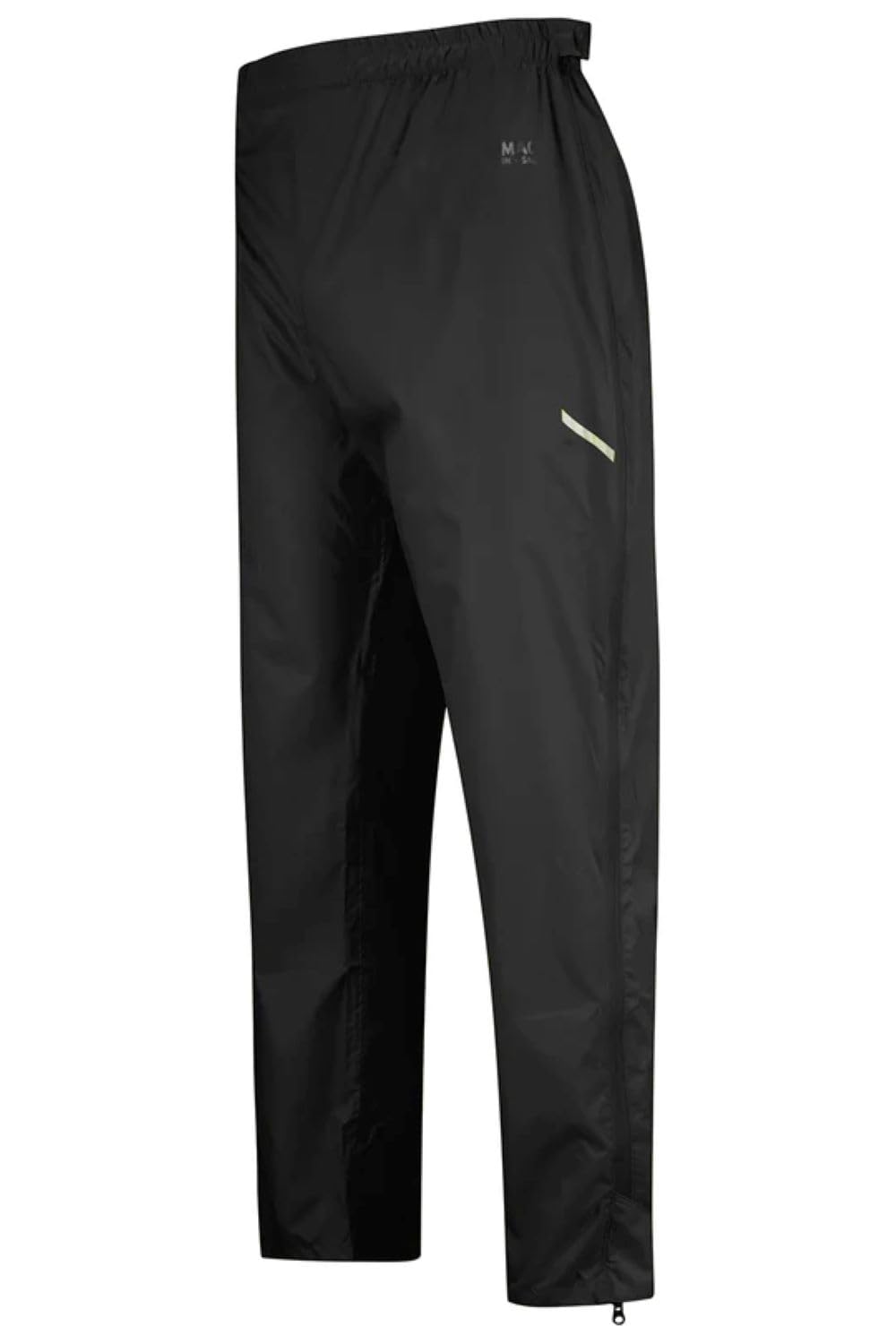 Black Origin 2 overtrousers with reflective detailing for low-light visibility.