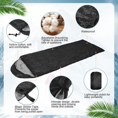 Macarrie adult sleeping bags warmth 50-68F ideal outdoor comfort