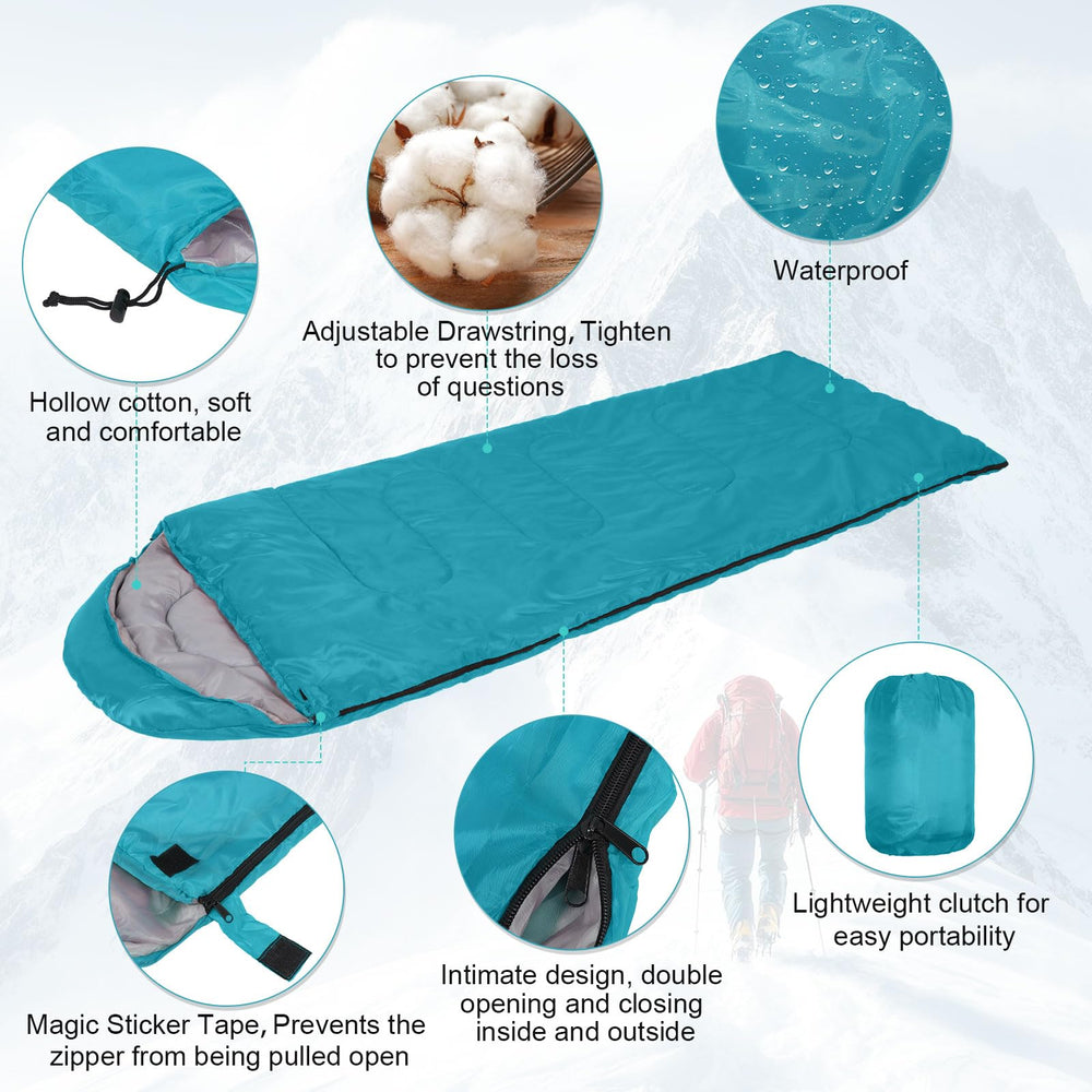 Macarrie bottom-zip design allows foot ventilation on milder nights.