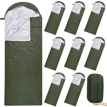 Macarrie bulk sleeping bags for donation shelters ready for distribution