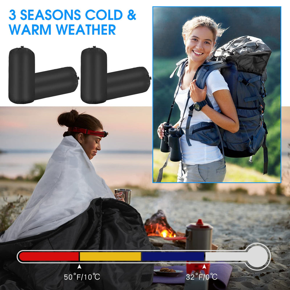 Macarrie bulk sleeping bags suitable for indoor, outdoor, and donation use.