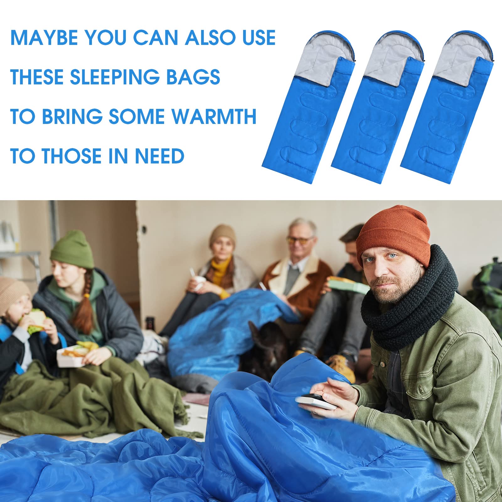 Macarrie compression sack neatly compresses sleeping bags for easy transport.