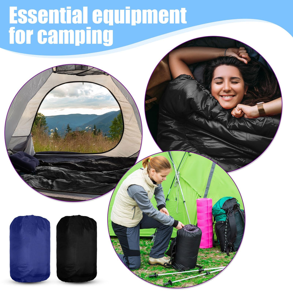 Macarrie double-zipper design enables easy use as bag or quilt