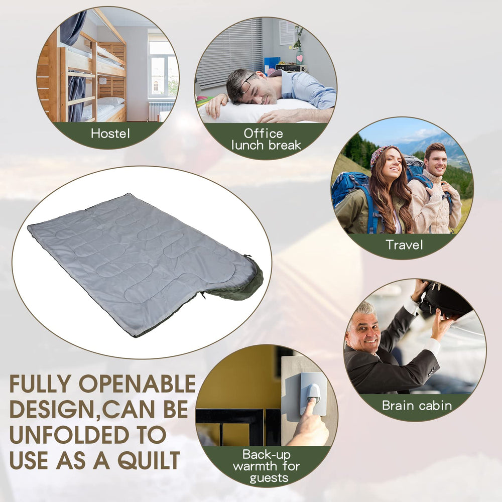 Macarrie sleeping bag hood with adjustable drawstring for warmth