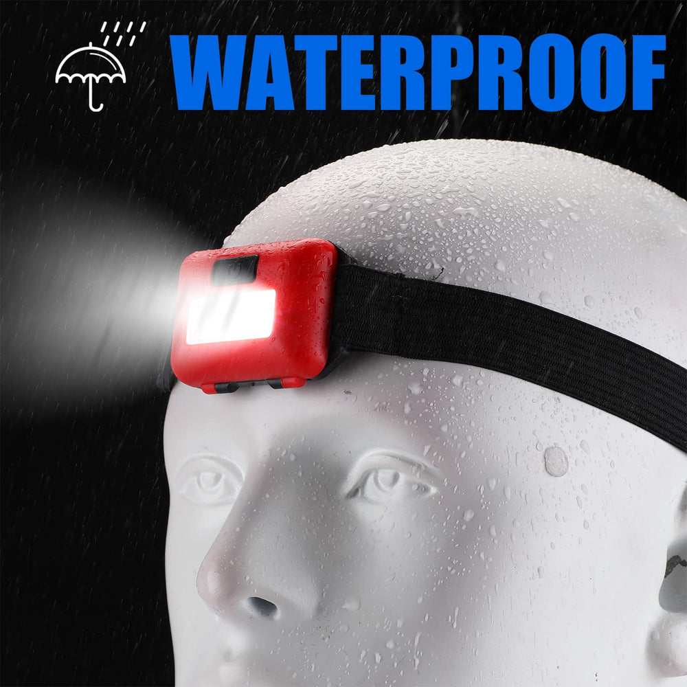 Macarrie headlamp IPX4 ABS casing for rugged outdoor use