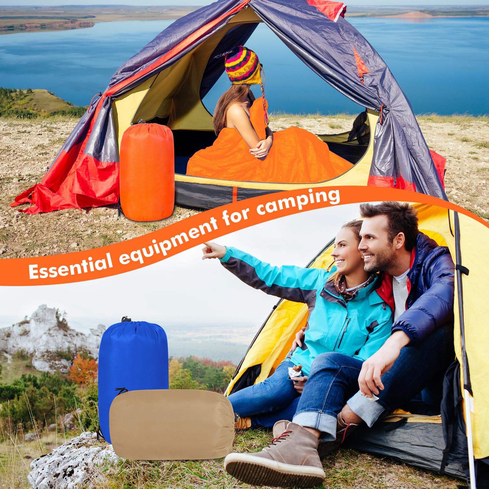 Macarrie outdoor emergency bag ideal for camping, hiking, or shelter donations.
