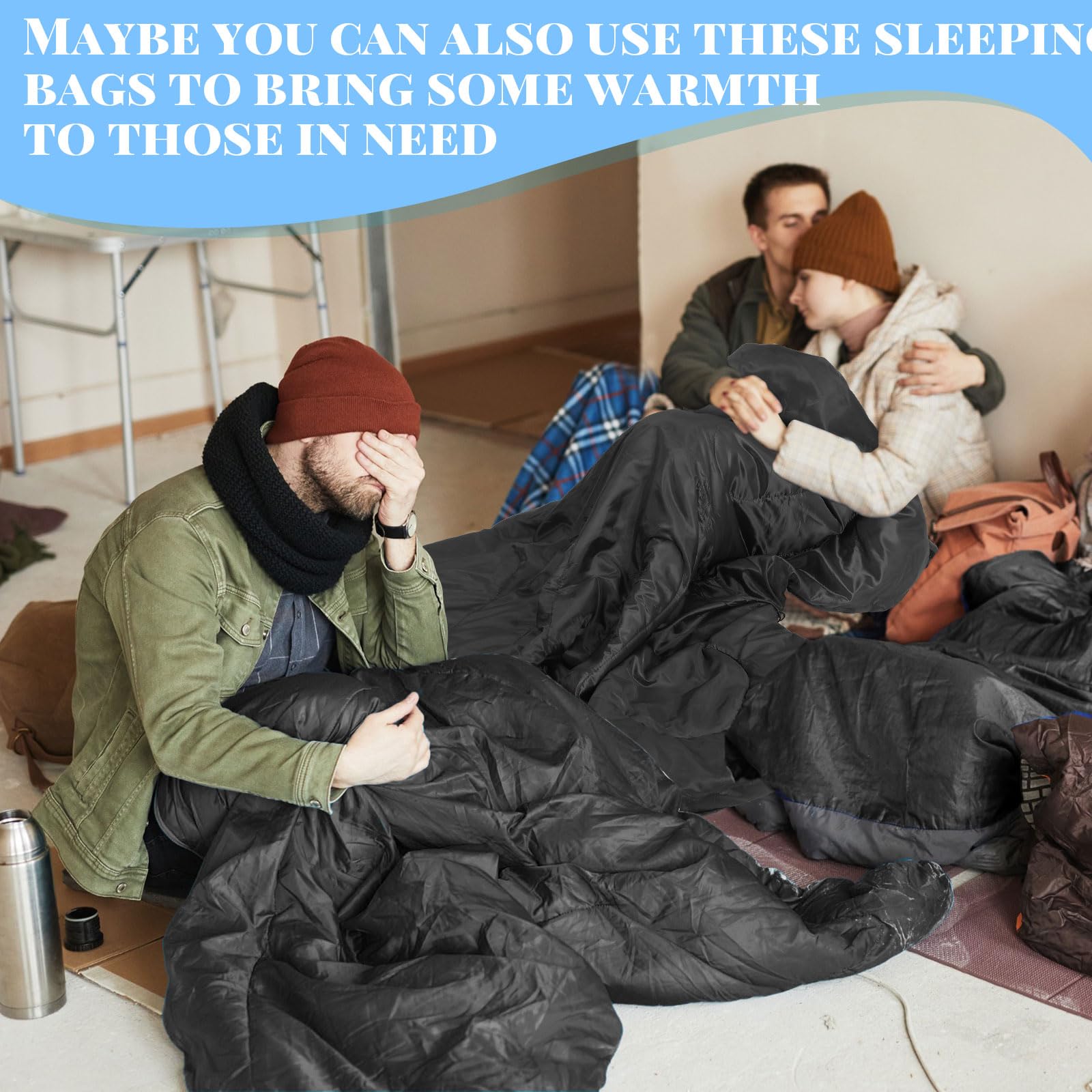 Macarrie hollow cotton lining sleeping bag delivers soft warmth