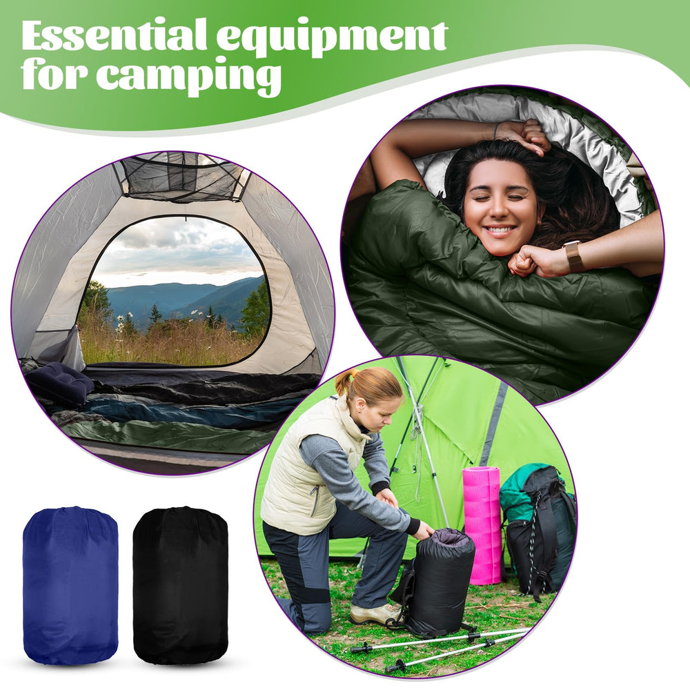 Macarrie hooded sleeping bag with drawstring keeps head warm at night