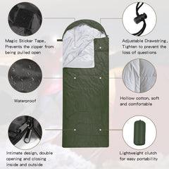 Macarrie sleeping bag size 210 by 75 cm accommodates an average adult