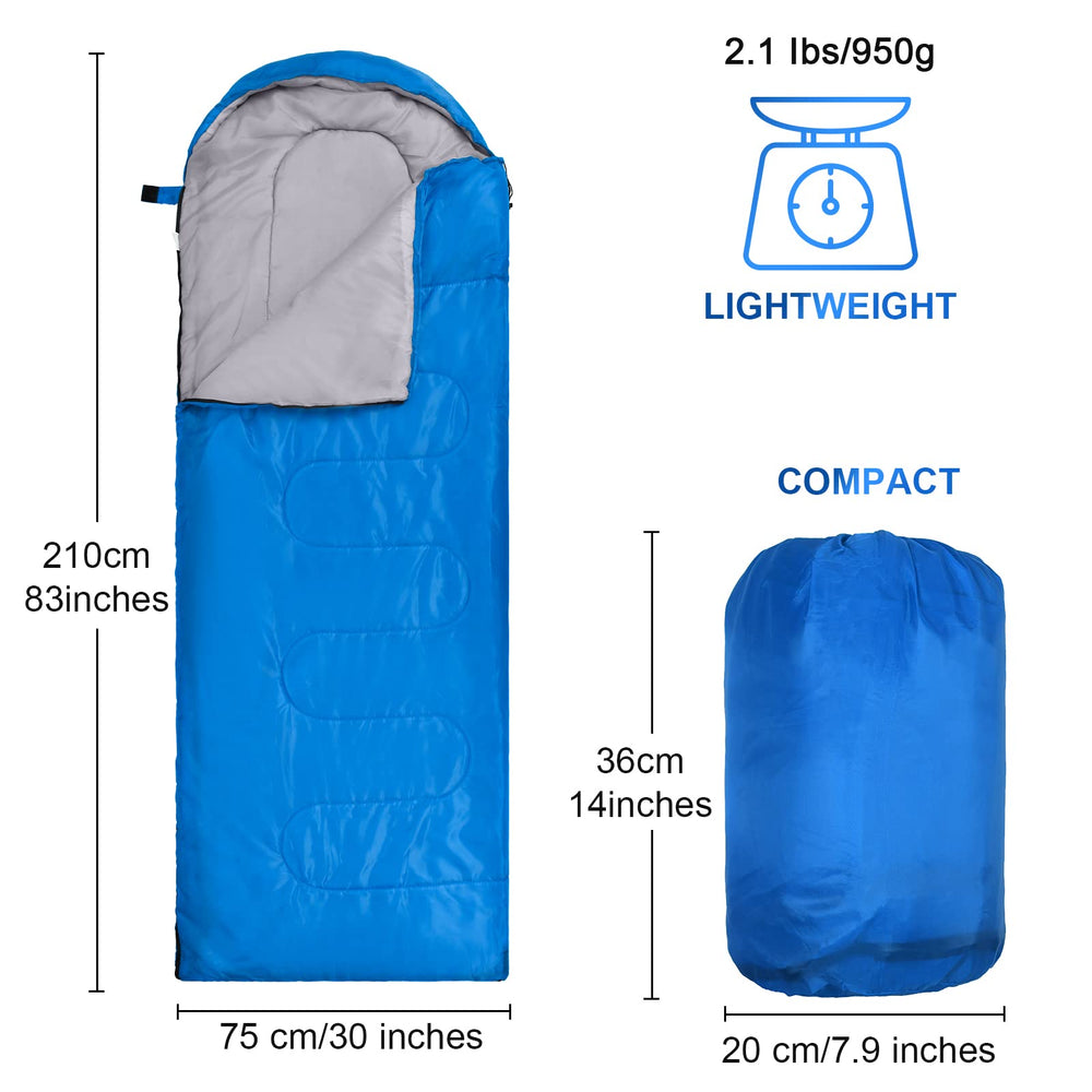 Macarrie waterproof material sleeping bag protects against damp, ideal for outdoor adventures