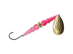 High UV and glow tapered beads close-up