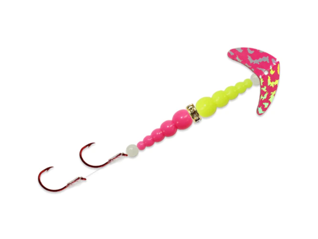 Mack's Lure Kokanee Pro 48-inch leader length on display.