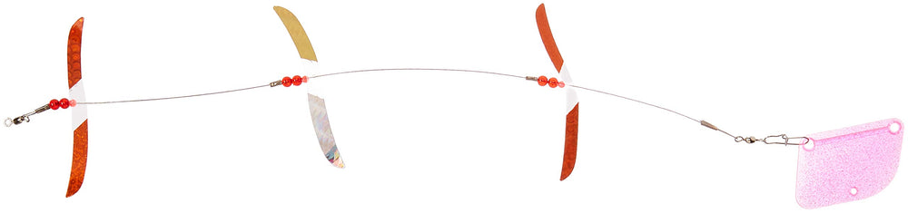 Mack's Lure Flash Lite Trolls 360° flash blades attract trout and salmon while trolling