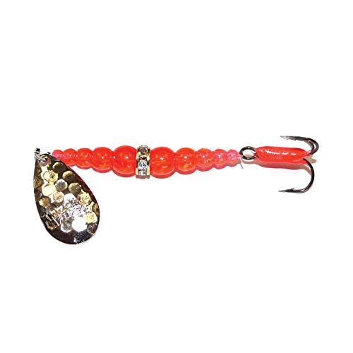 Mack's Lure Kokanee Killer Treble Glow Hook product image showing Glow Hook with Wedding Ring Spinner
